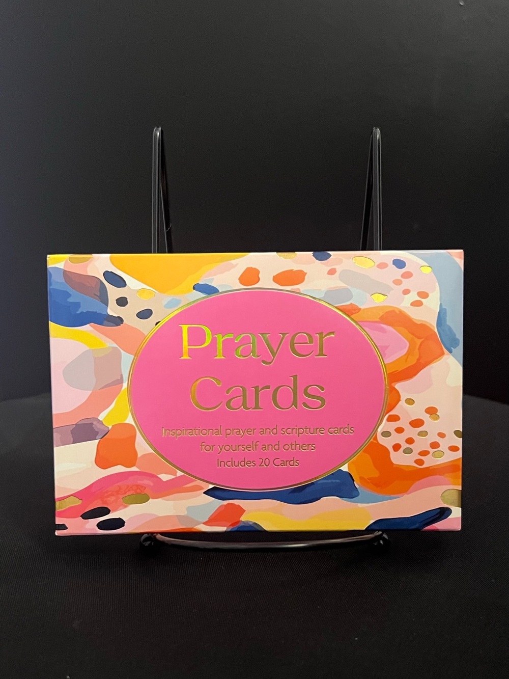 Watercolor Prayer/Scripture Cards - Pink & Multicolor - Picture 1 of 2